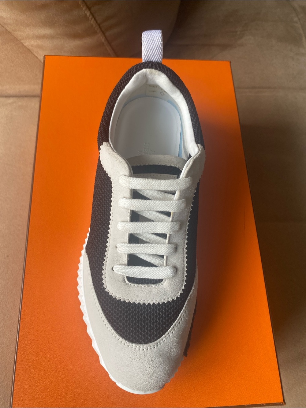 Women’s Hermes Bouncing Sneakers size 37 - Picture 2 of 14